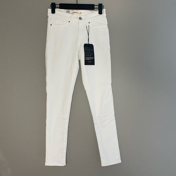 Levi’s 311 Shaping Skinny Ankle white jean pants - Picture 1 of 11